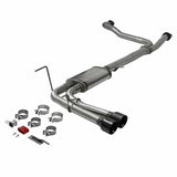 Fits 2017-2023 Nissan Titan 5.6L, Dual Same Side Out Exit, Exhaust System-718105