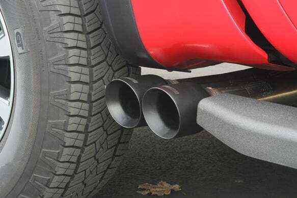 Fits 2017-2023 Nissan Titan 5.6L, Dual Same Side Out Exit, Exhaust System-718105