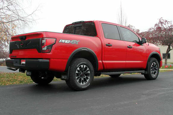 Fits 2017-2023 Nissan Titan 5.6L, Dual Same Side Out Exit, Exhaust System-718105