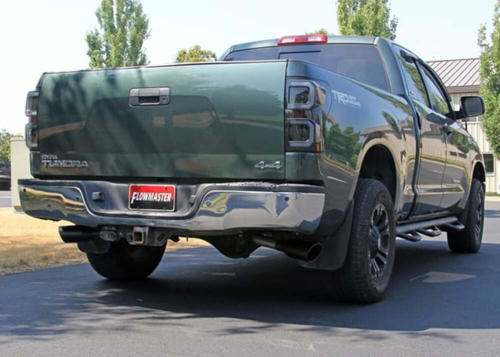 Exhaust system for 2007-2009 Ram Exhaust stainless steel