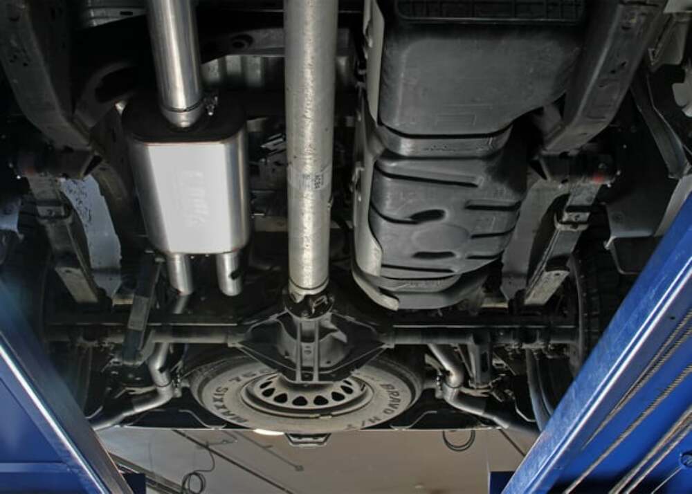 Exhaust system for 2019-2026 Ram Exhaust stainless steel