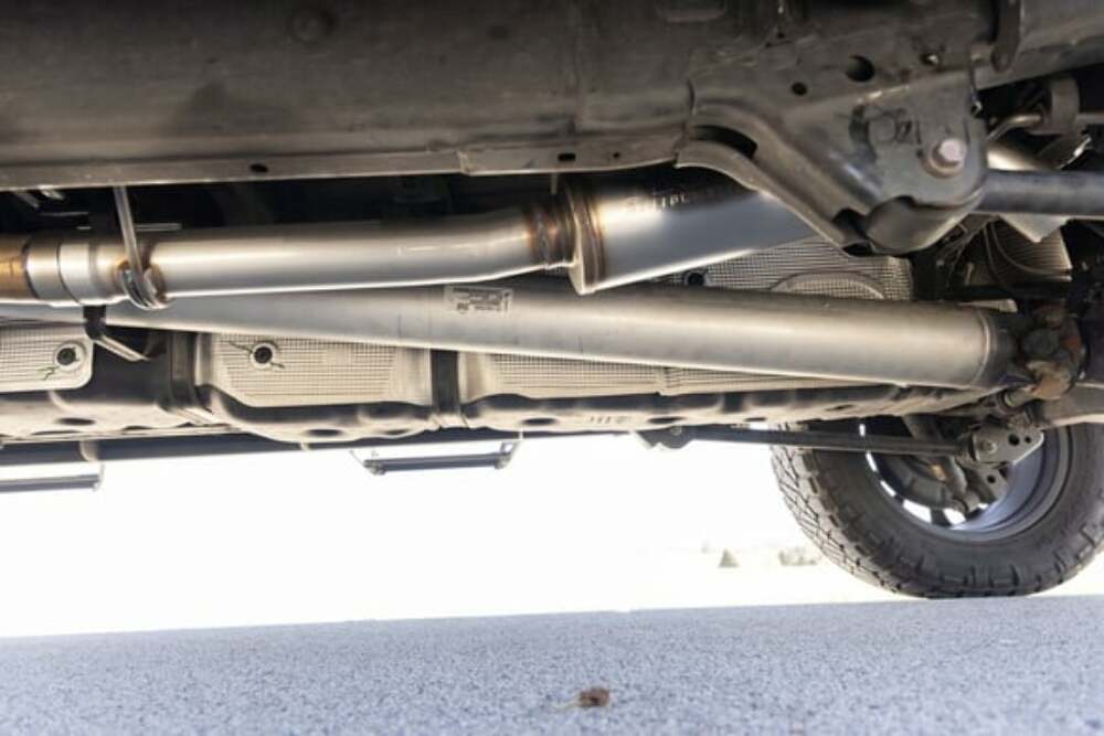 Exhaust system for 2022-2026 Toyota Tundra Exhaust stainless steel