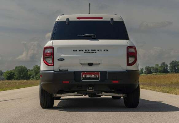 Fits 2021-2023 Ford Bronco Sport; Flowmaster Axle-Back Exhaust System - 718154