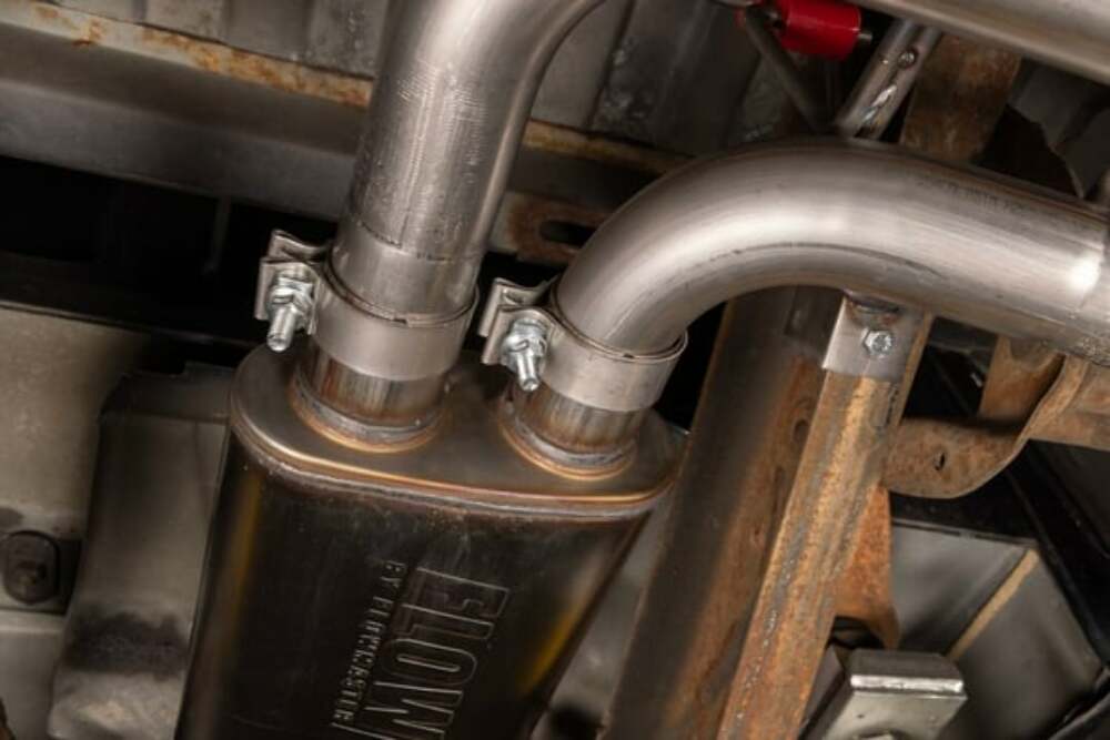 Exhaust system for 1996-1999 Ram Exhaust stainless steel