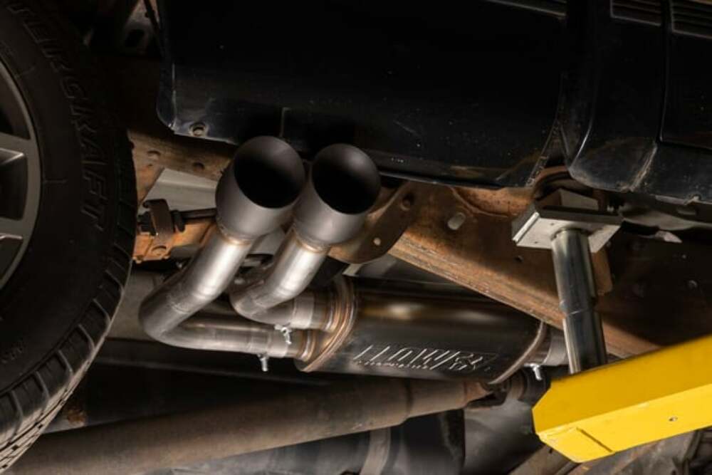 Exhaust system for 1996-1999 Ram Exhaust stainless steel