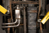 Exhaust system for 1996-1999 Ram Exhaust stainless steel