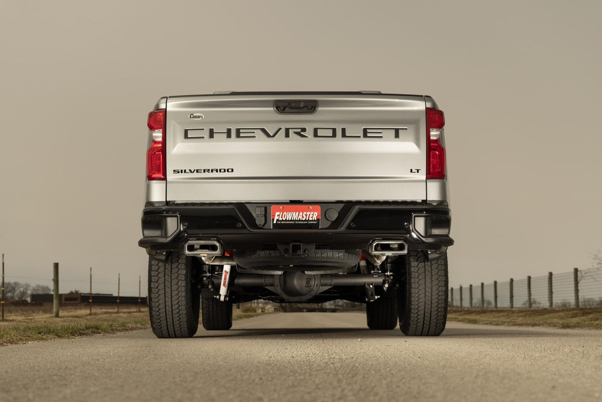 Exhaust system for 2024-2026 Chevy Silverado Exhaust Stainless