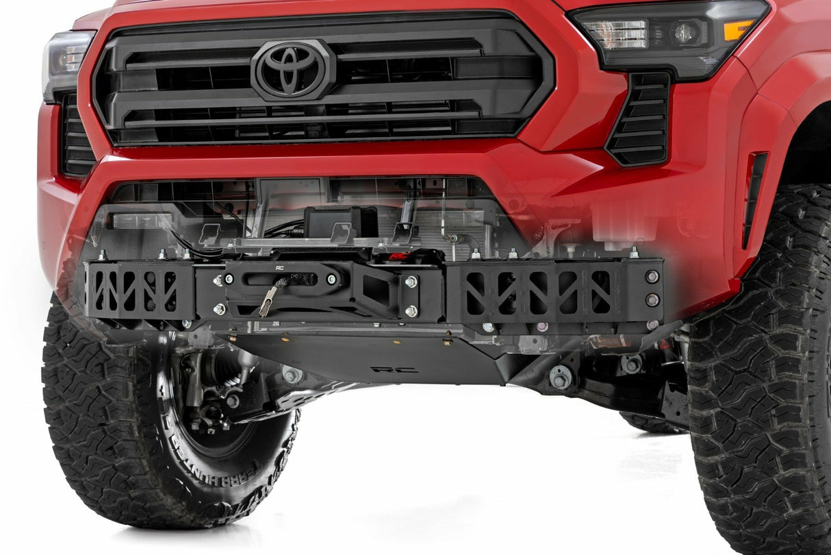 Fits Toyota Tacoma 2WD/4WD (2024) Hidden Winch Mount; 72011