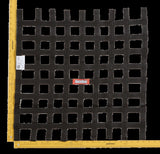 RaceQuip SFI ribbon window net 24 x 24 inch black 726009RQP