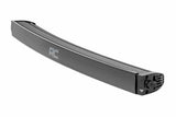 30" Black Series LED Light Bar; Curved; Single Row; Cool White DRL 72730BLDRL