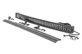 40 Inch Black Series LED Light Bar; Curved; Dual Row; Cool White DRL 72940BD