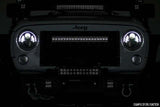 50 Inch Black Series LED Light Bar; Curved; Dual Row; Cool White DRL 72950BD