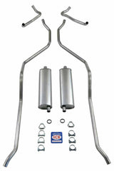 Fits 1959 El Camino and SW exc. 9 Pass. Exhaust System 8 cyl. 283 dual 73024