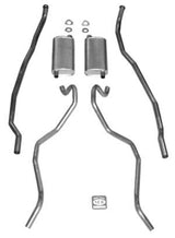 Fits 1965 - 1966 Chevrolet Exhaust System 8 cyl. 396 and 427 Dual Exhaust with 2-1/2" Exhaust Pipes 73028