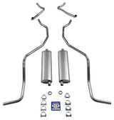 8 cyl. 283 and 327 Dual Exhaust and ONLY El Camino Exhaust System 73033 fits 1960 El Camino FC31 Shafer's Classic Reproductions
