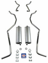 Fits 1960 - 1961 SW 8 cyl. 348 Dual exhaust and 1960 El Camino Exhaust System 73034