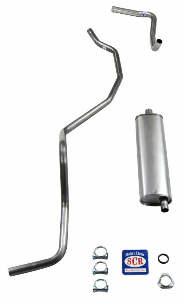 Fits 1960 - 1962 SW 6 cyl. Single Exhaust and 1960 El Camino Exhaust System 73038
