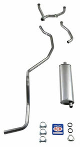 Fits 1960 - 1964 Chevrolet SW 8 cyl. 283 Single Exhaust and ONLY 1960 El Camino Exhaust System 73039