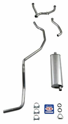 SW 8 cyl. 283 Single Exhaust and ONLY El Camino Exhaust System 73039 fits 1960 El Camino Shafer's Classic Reproductions