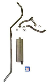 Fits 1958 Chevrolet Full Size Exhaust System 8 cyl. 283 single 73042