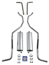 SW 8 cyl. 2" Dual Exhaust System 73048 fits 1960-1964 Chevy Bel Air Shafer's Classic Reproductions