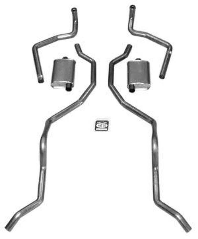 Fits 1960 - 1964 Chevrolet Full Size Exhaust System 73050