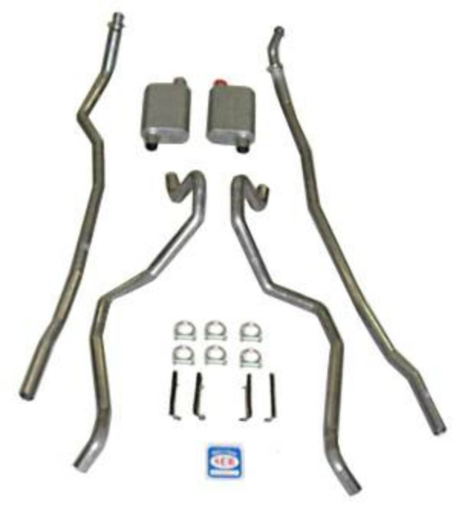 Fits 1965-66 Chevrolet Full Size Exhaust System 73062