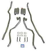 Exhaust System 73062 fits 1965-1966 Chevy Full Size small block DC96 Shafer's Classic Reproductions