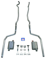 Fits 1967-69 Full Size Chevrolet Exhaust System with Big Block and Stock Cast Iron Manifolds 73076
