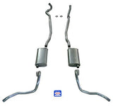 Exhaust System for Station Wagon with Big Block with Stock Cast Iron Manifolds 73079 fits 1967-1969 Full Size Chevrolet Shafer's Classic Reproductions