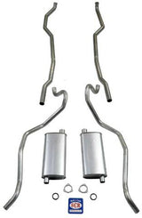 Convertible Exhaust System 73088 fits 1965-1966 Full Size Chevrolet Convertible Shafer's Classic Reproductions