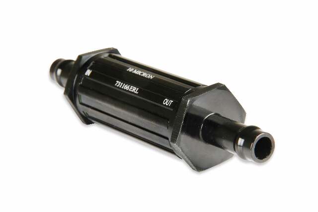 Earl's 731166ERL - Fuel Filter for Vapor Guard - 3/8 - EFI 10 Micron