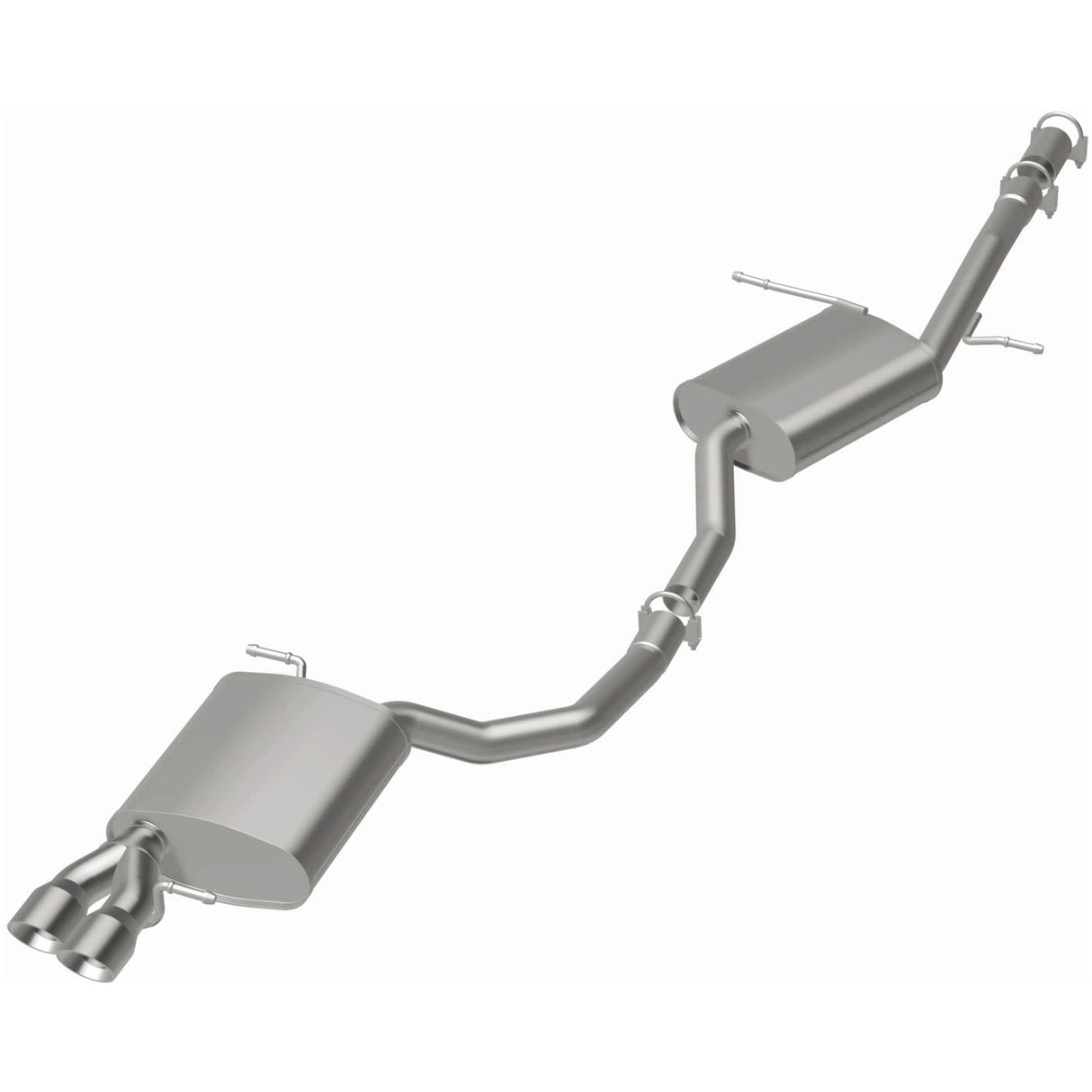 2009-2016 Audi A4 Quattro Direct-Fit Replacement Exhaust System 106-0914 aluminized steel