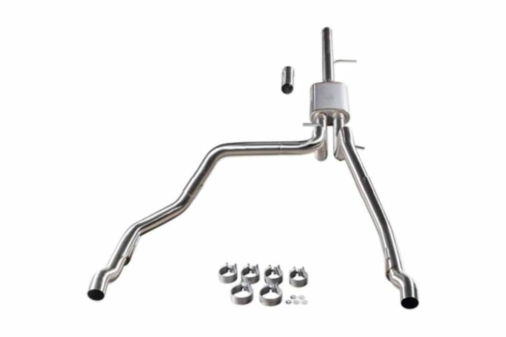 Exhaust system for 2022-2022 Chevy Silverado Exhaust Stainless