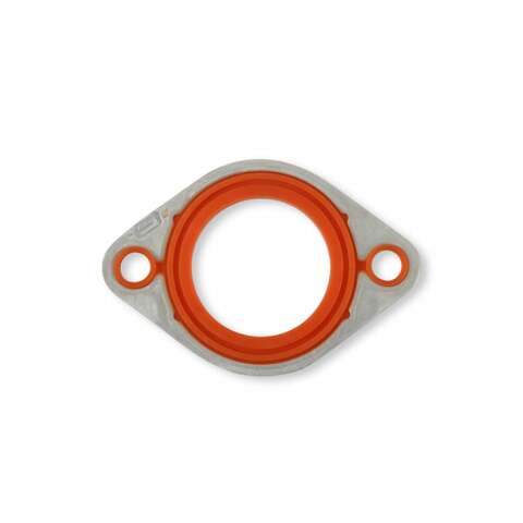 Mr. Gasket lipstick performance reusable thermostat gasket Chevy small and big block v8's chrome aluminum rubber 738