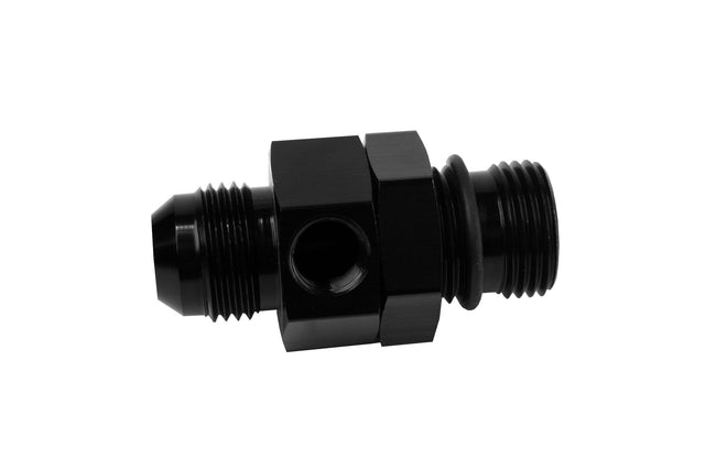 Aeromotive inline fuel pressure gauge adapter -8 ORB to -8 AN 15695