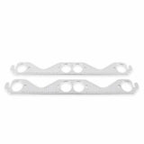 Mr. Gasket Chevy small block aluminum header gasket round port 7402G