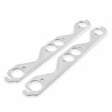 Mr. Gasket Chevy small block aluminum header gasket round port 7402G