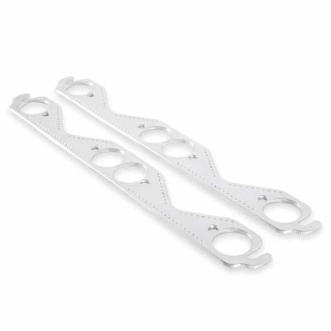 Mr. Gasket Chevy small block aluminum header gasket round port 7402G