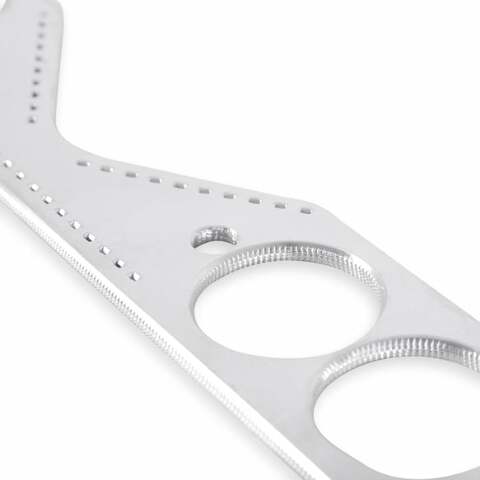 Mr. Gasket Chevy small block aluminum header gasket round port 7402G