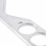 Mr. Gasket Chevy small block aluminum header gasket round port 7402G