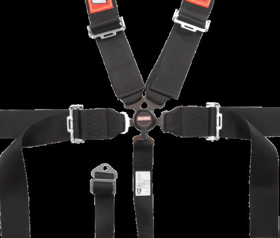 Sfi Camlock 5Pt Pd Lap Seat Belts Blk - 741001RQP