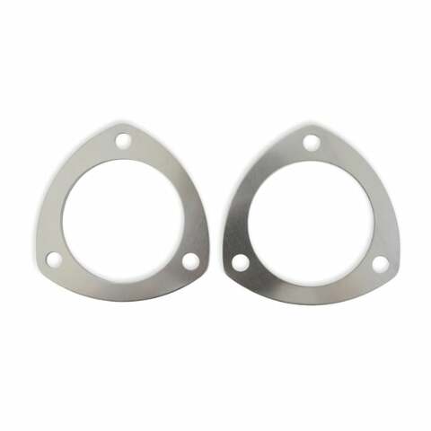 Mr. Gasket 3 aluminum exhaust collector flange gasket set with bolts 7421G