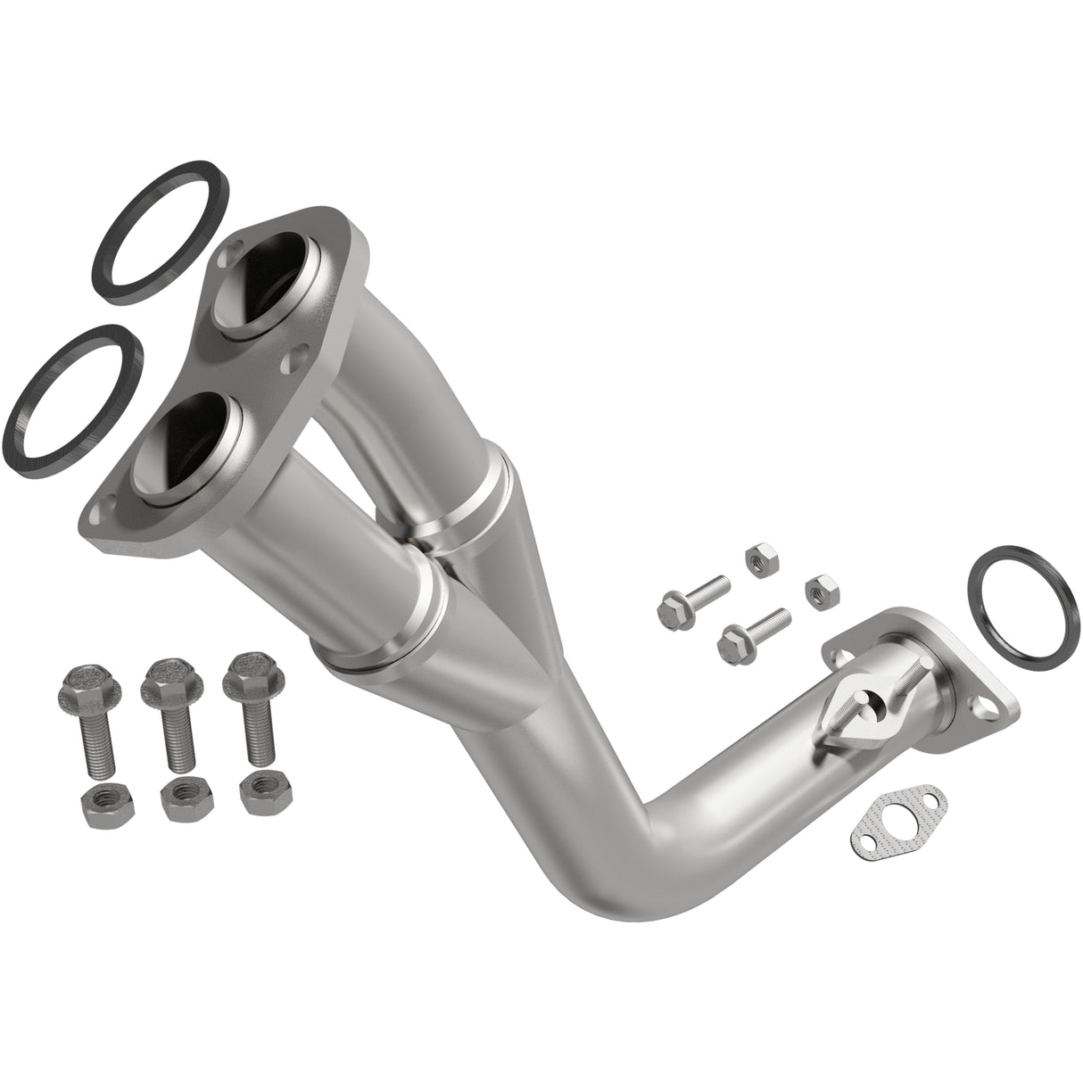 1995-2000 Toyota Tacoma Direct-Fit Front Pipe Kit 107-0155 stainless steel