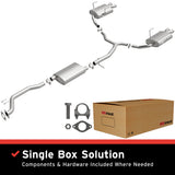 Fits 2009-2012 GMC Acadia 3.6L Direct-Fit Replacement Exhaust System