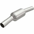 MagnaFlow direct-fit catalytic converter fits 1975-1986 Chevrolet C10, Chevrolet K10, and additional vehicles and 1975-1994 GM Truck CA stainless steel CARB compliant 3391432