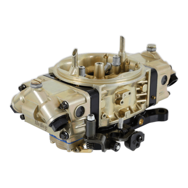 Holley 750 CFM - 4150 - Mechanical Secondaries - Gold Dichromate - Methanol 0-80535-2 750 CFM black