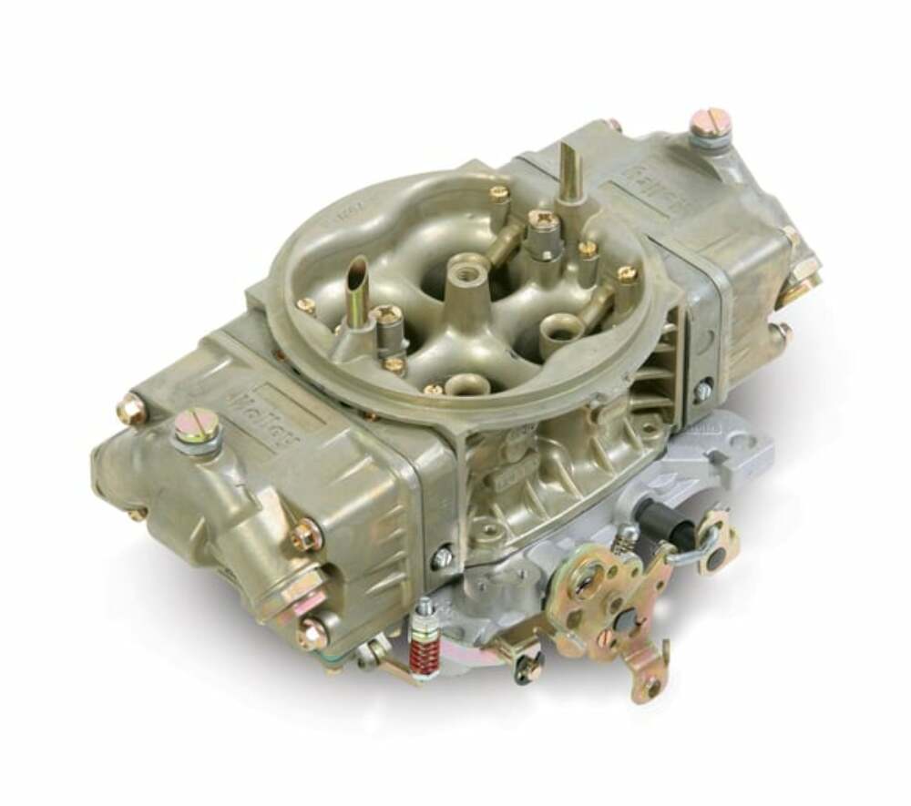 Holley 750 CFM - 4150 - Mechanical Secondaries - Zinc - Gasoline 0-80528-2 for Ford 750 CFM black stainless steel aluminum