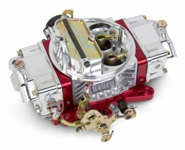Holley 750 CFM Ultra Double Pumper Carburetor - 0-76750RD for Ford 750 CFM polished aluminum automatic transmission