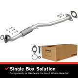 1997-1999 Nissan Sentra Direct-Fit Front Pipe Kit 107-0264 stainless steel